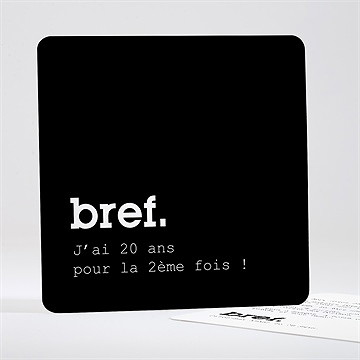 Invitation anniversaire bref
