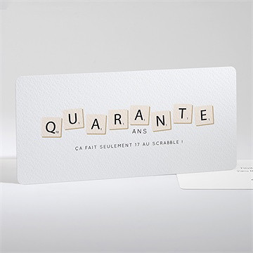 Invitation anniversaire jeux