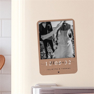 Carte magnet - portrait