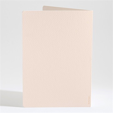 Livret de messe mariage orange et fuchsia - Dos du livret