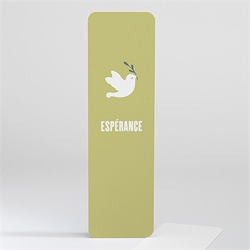 Signet baptême colombe d'espérance