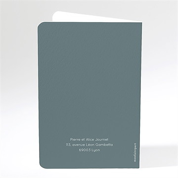 Faire-part communion protection - Dos du faire-part