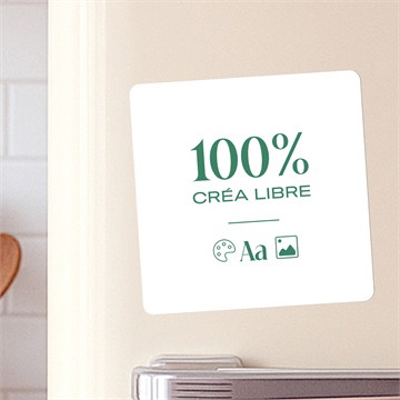 Carte magnet - carré