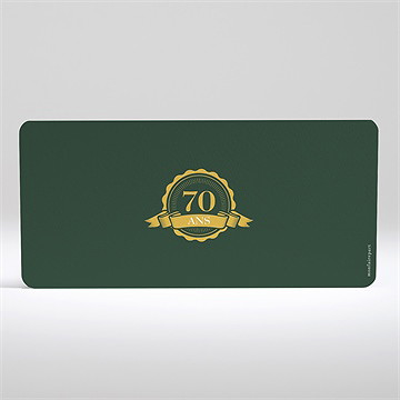 Invitation anniversaire carte d’embarquement 70 ans - Dos de l'invitation