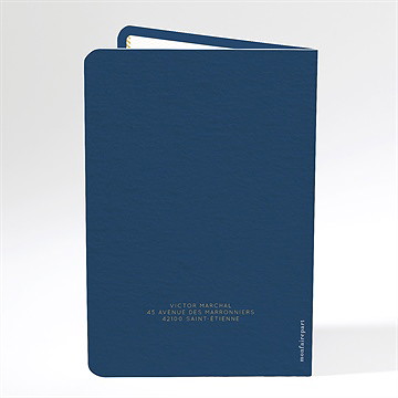 Invitation anniversaire passeport 30 ans - Dos de l'invitation