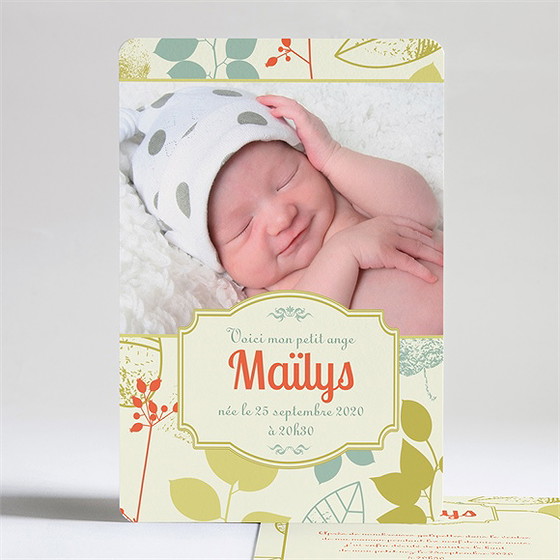 Faire-part naissance réf. n24118