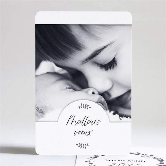 Carte de voeux tendres voeux