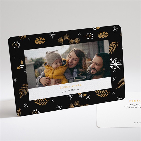 Carte de voeux Nos plus beaux Voeux réf.N14151