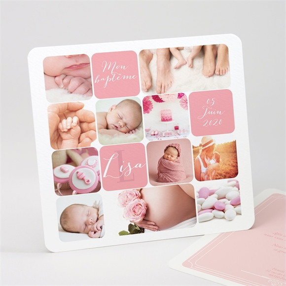 Faire-part de baptême Storyboard réf.N311124