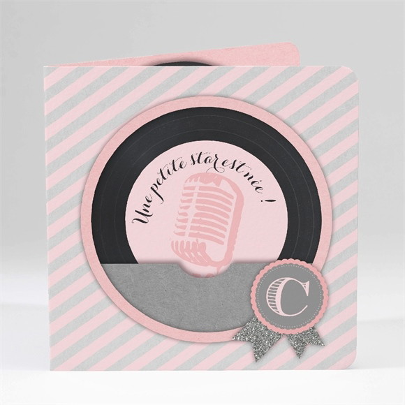 Faire-part naissance Une petite Star est née réf.N45106