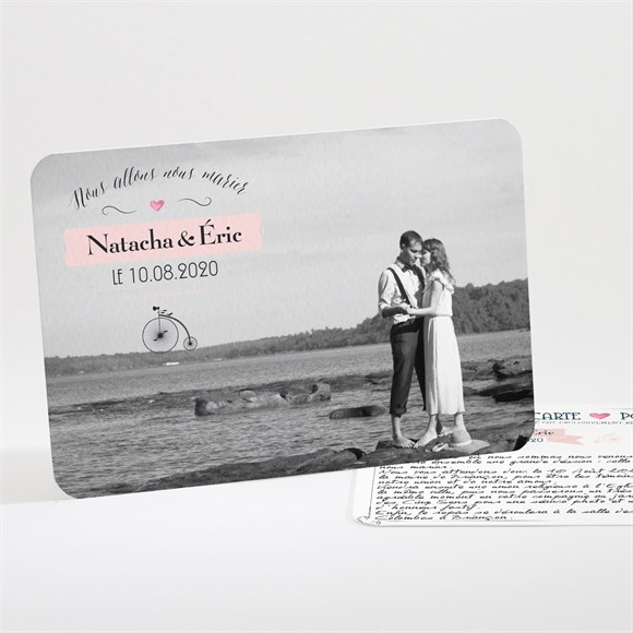 Faire-part mariage Symboles réf.N11163