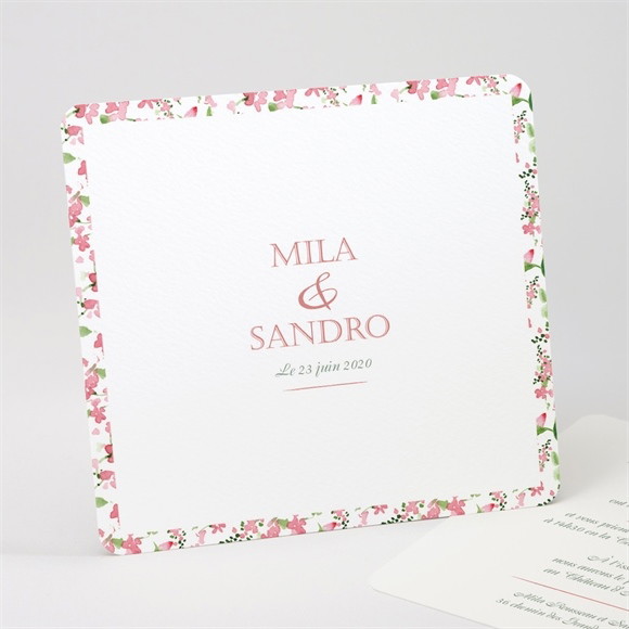 Faire-part mariage Annonce champetre réf.N311189