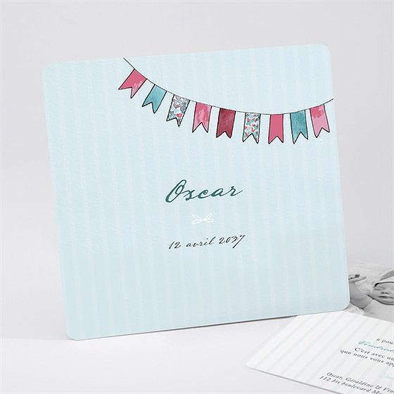 Faire-part naissance ma guirlande