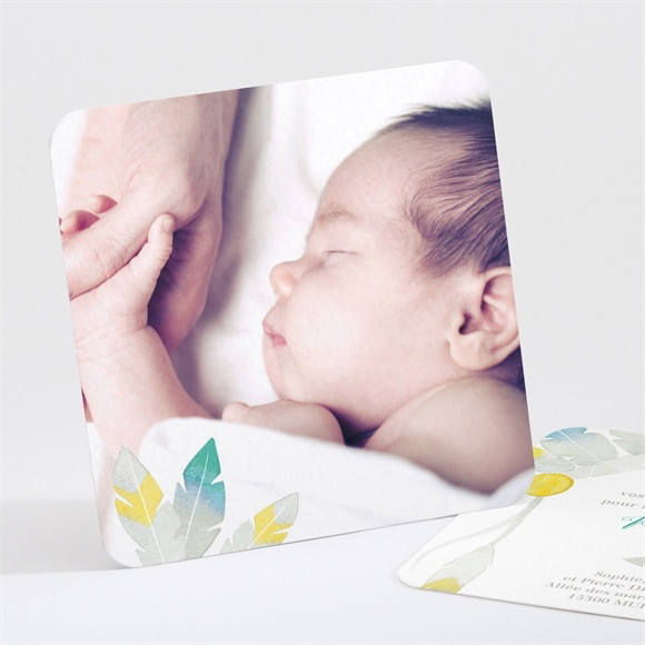 Remerciement naissance Mon petit indien réf.N30164