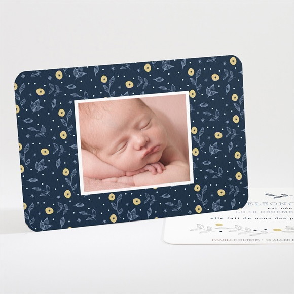 Faire-part naissance Citrons et motifs réf.N111231