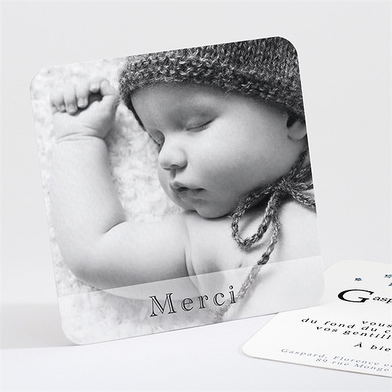 Remerciement naissance pingouin