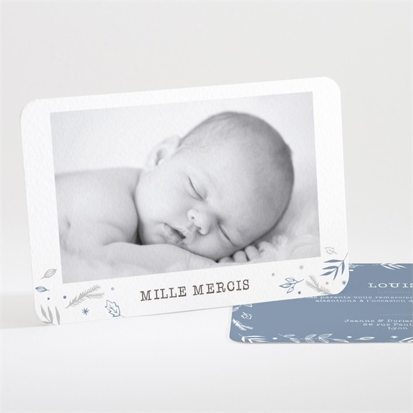 Remerciement naissance 4 belles photos réf.N111232