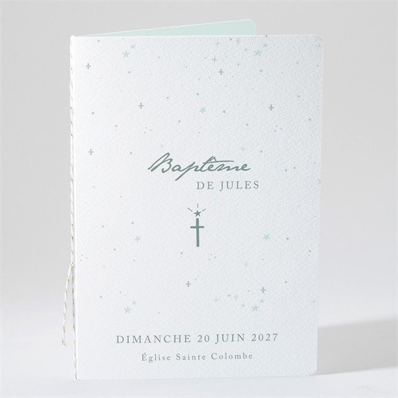 Livret de messe baptême Lumière ! réf.N49185