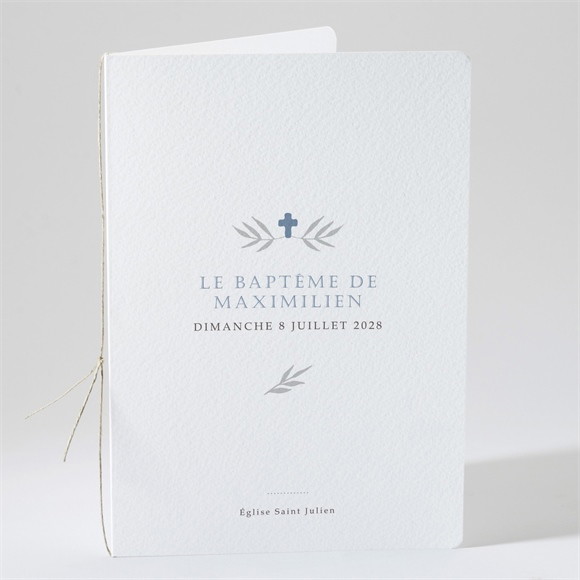 Livret de messe baptême Mosaïque de photos réf.N49186