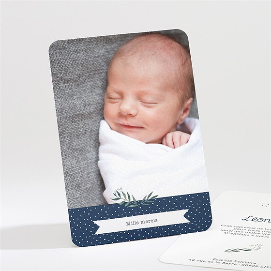 Remerciement baptême motifs et autres pois