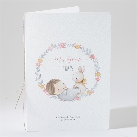 Livret de messe baptême Enfant bercé de tendresse réf.N491100