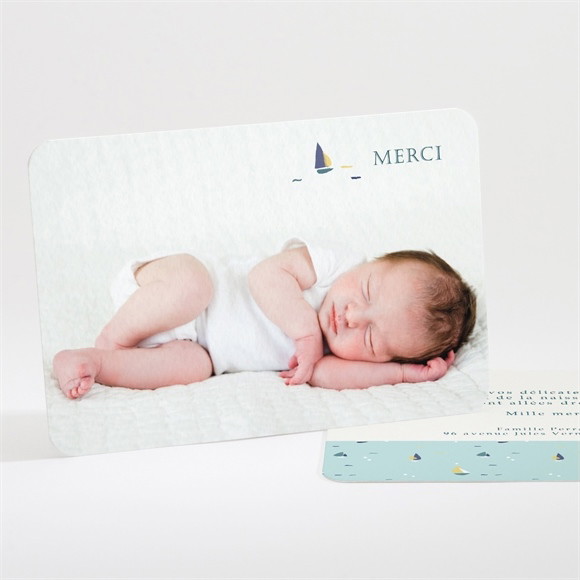 Remerciement naissance Petit Bateau réf.N111250