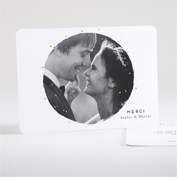 Remerciement mariage Notre bulle réf.N18105