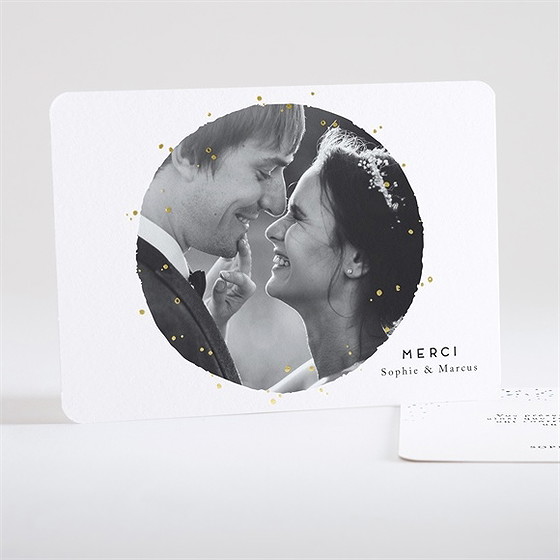 Remerciement mariage notre bulle