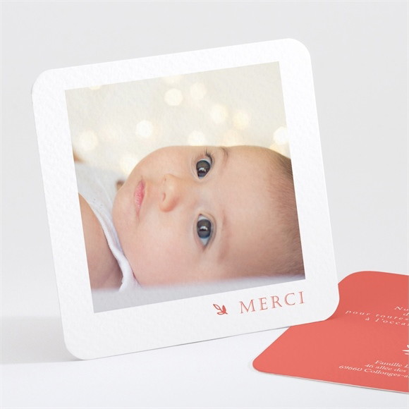 Remerciement naissance De mille feux ! réf.N30196