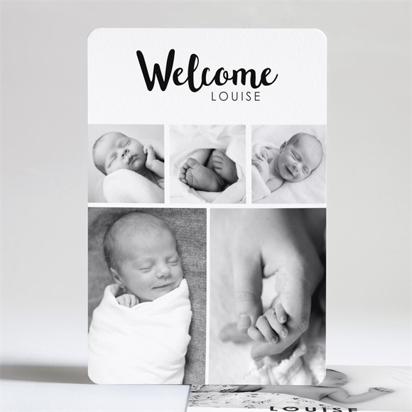 Faire-part naissance Welcome baby! réf.N241154