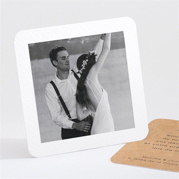 Remerciement mariage AMOUR ! réf.N301128