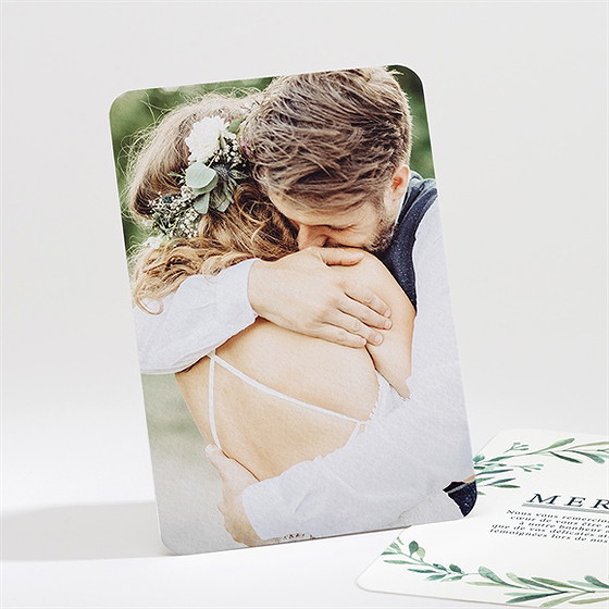 Remerciement mariage emotion