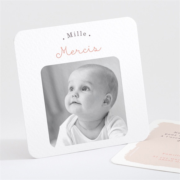 Remerciement naissance Cheval à bascule réf.N301149