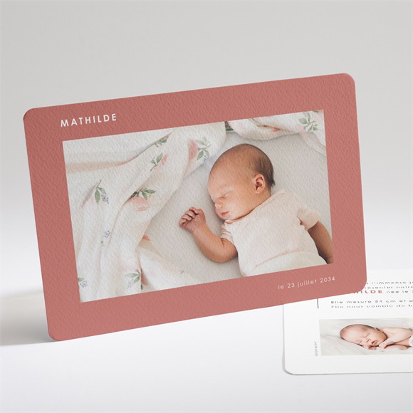 Faire-part naissance Cadre chic réf.N14193