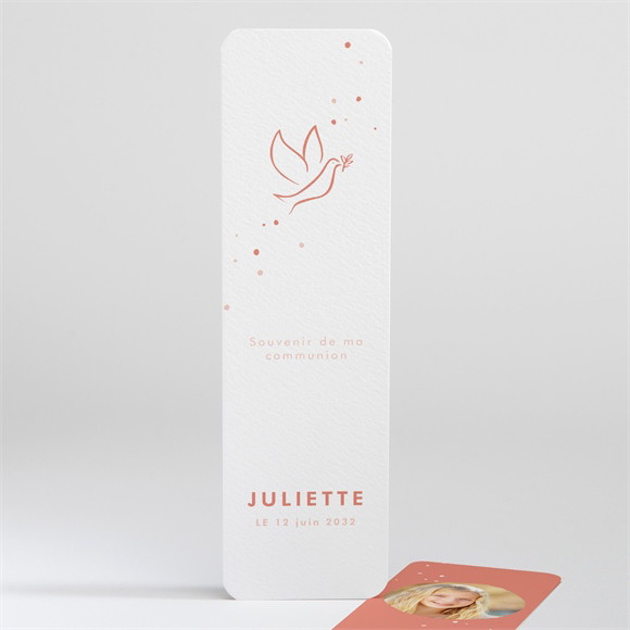 Signet communion Colombe dorée réf.N20175