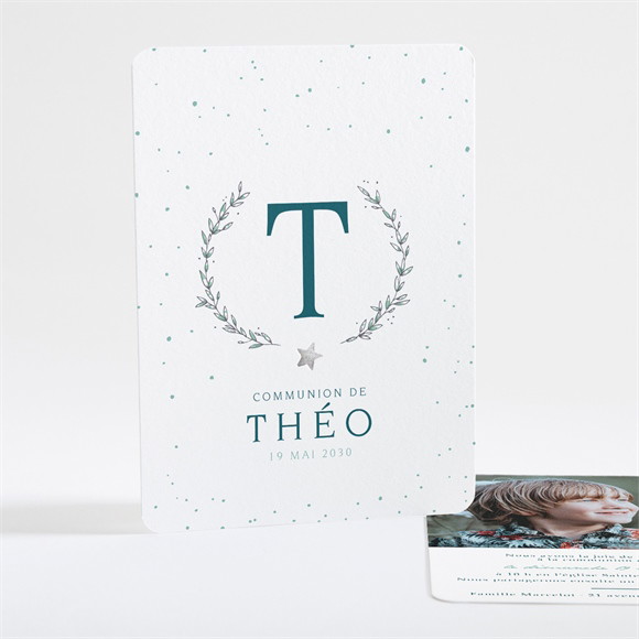 Faire-part communion Ma couronne réf.N28116