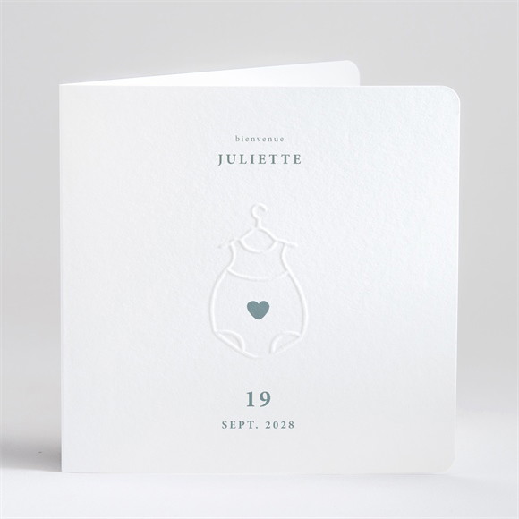 Faire-part naissance Mon petit body réf.N46123