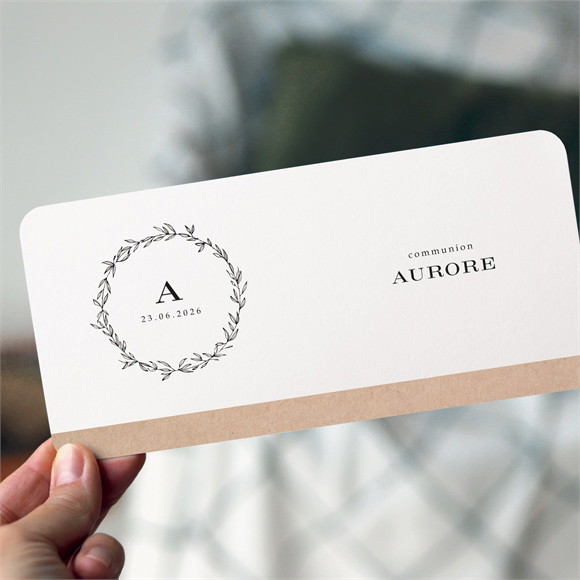 Faire-part communion L'évidence réf.N13199
