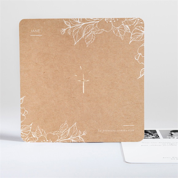 Faire-part communion Illuminations réf.N35152