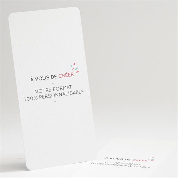 Menu départ à la retraite Vierge 10 cm x 21 cm réf.N221121