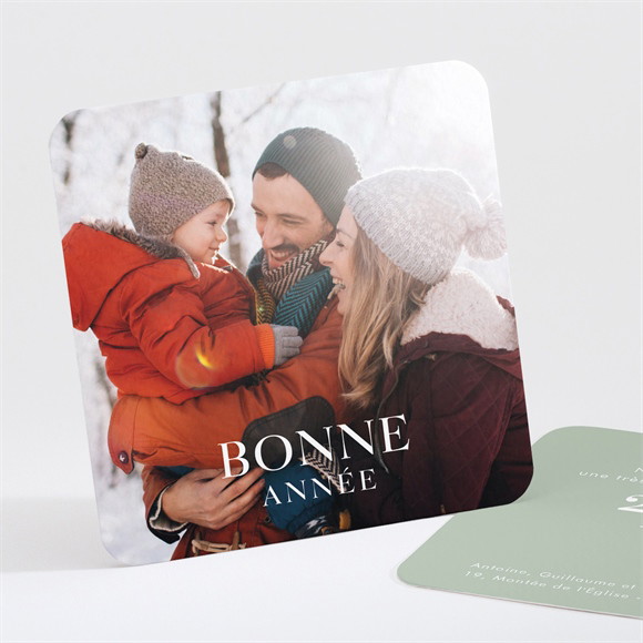 Carte de voeux Voeux Gravés réf.N301208