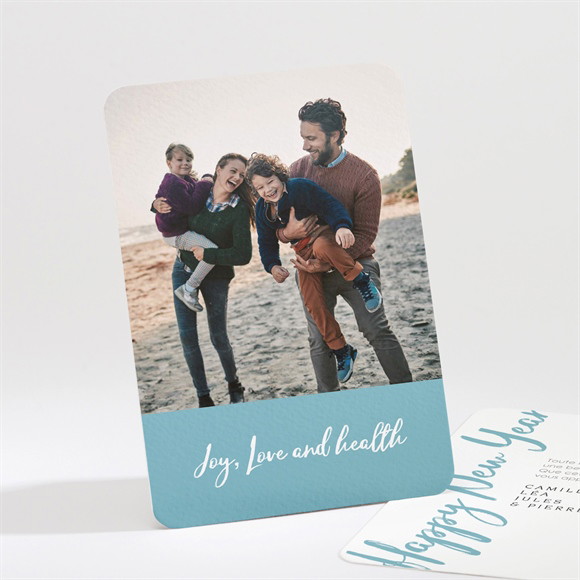 Carte de voeux Voeux Simple et chic réf.N211277