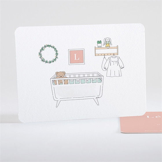 Faire-part naissance cocon de douceur