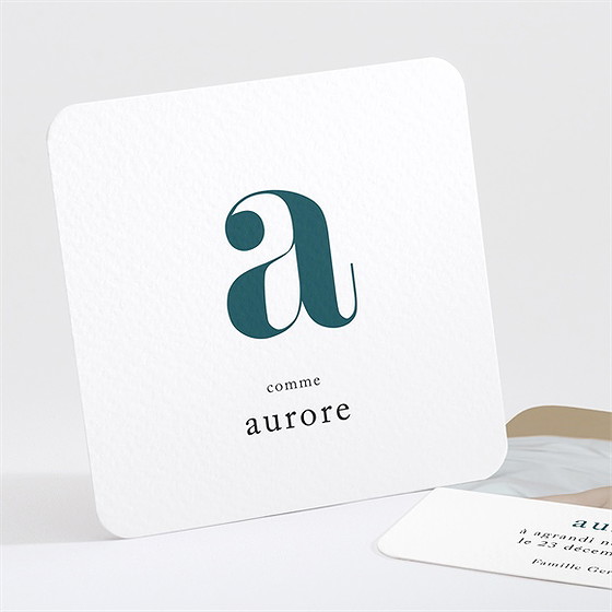 Faire-part naissance jolie comptine