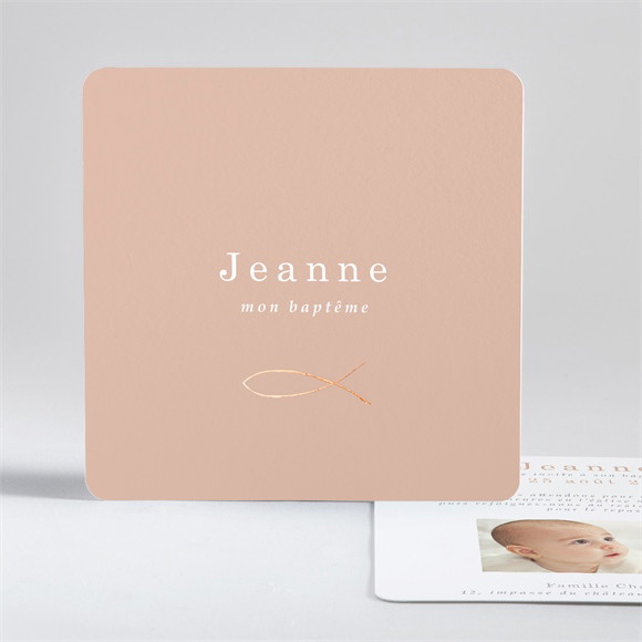 Faire-part de baptême Le Souffle réf.N351123