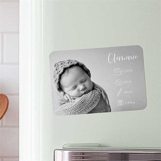 Faire-part naissance mes petits pictos