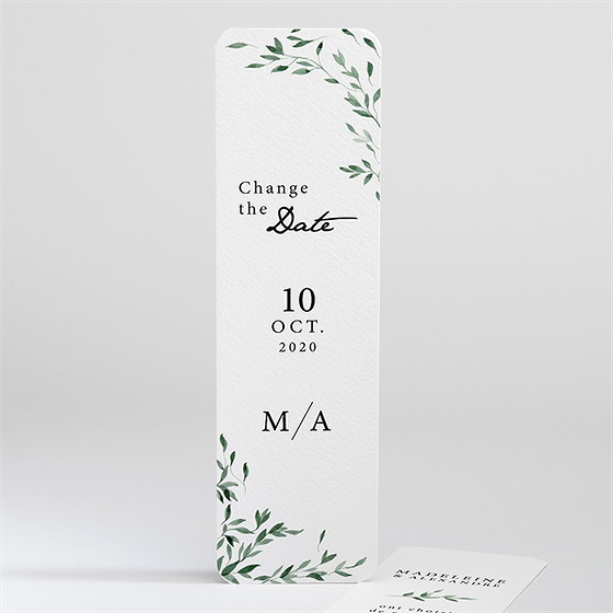 Faire-part mariage partie remise