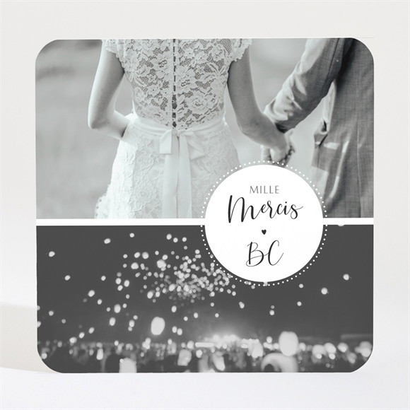 Remerciement mariage Avec programme Magnet réf.N3001651