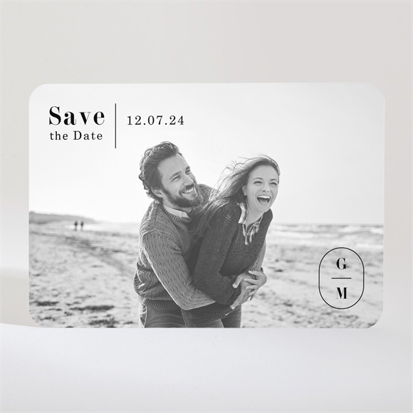 Save the Date mariage Terracotta Magnet réf.N11033