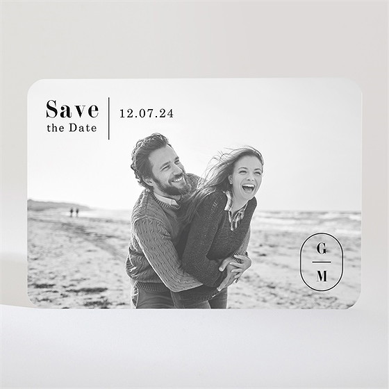 Save the Date mariage terracotta magnet